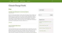 Desktop Screenshot of climatechangenorth.ca